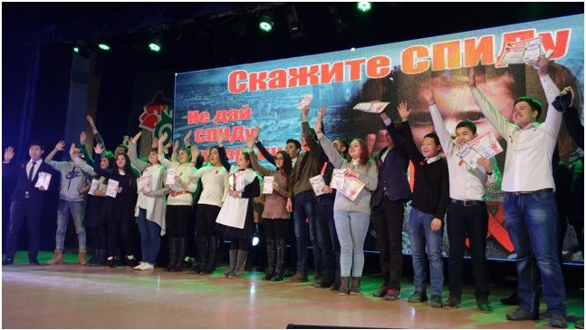 In KGKP "Medical College of the City of Zhezkazgan" within the movement "The City without Drugs" there has taken place the competition of drawings on a subject: "Tell drugs – NO!"